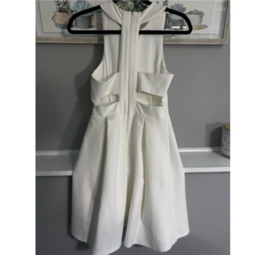 Lulus, white mini dress